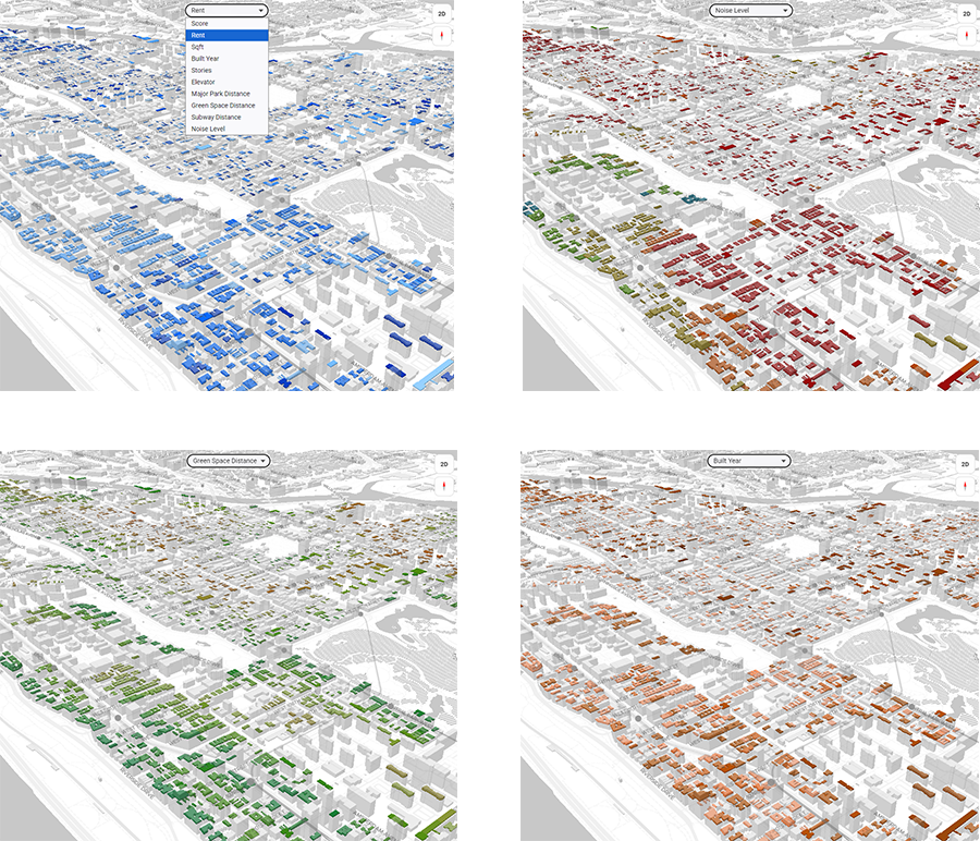 Choropleth Mode Selector