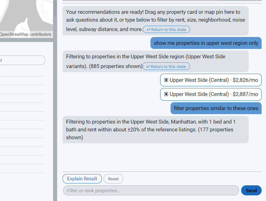 Natural Language Chat