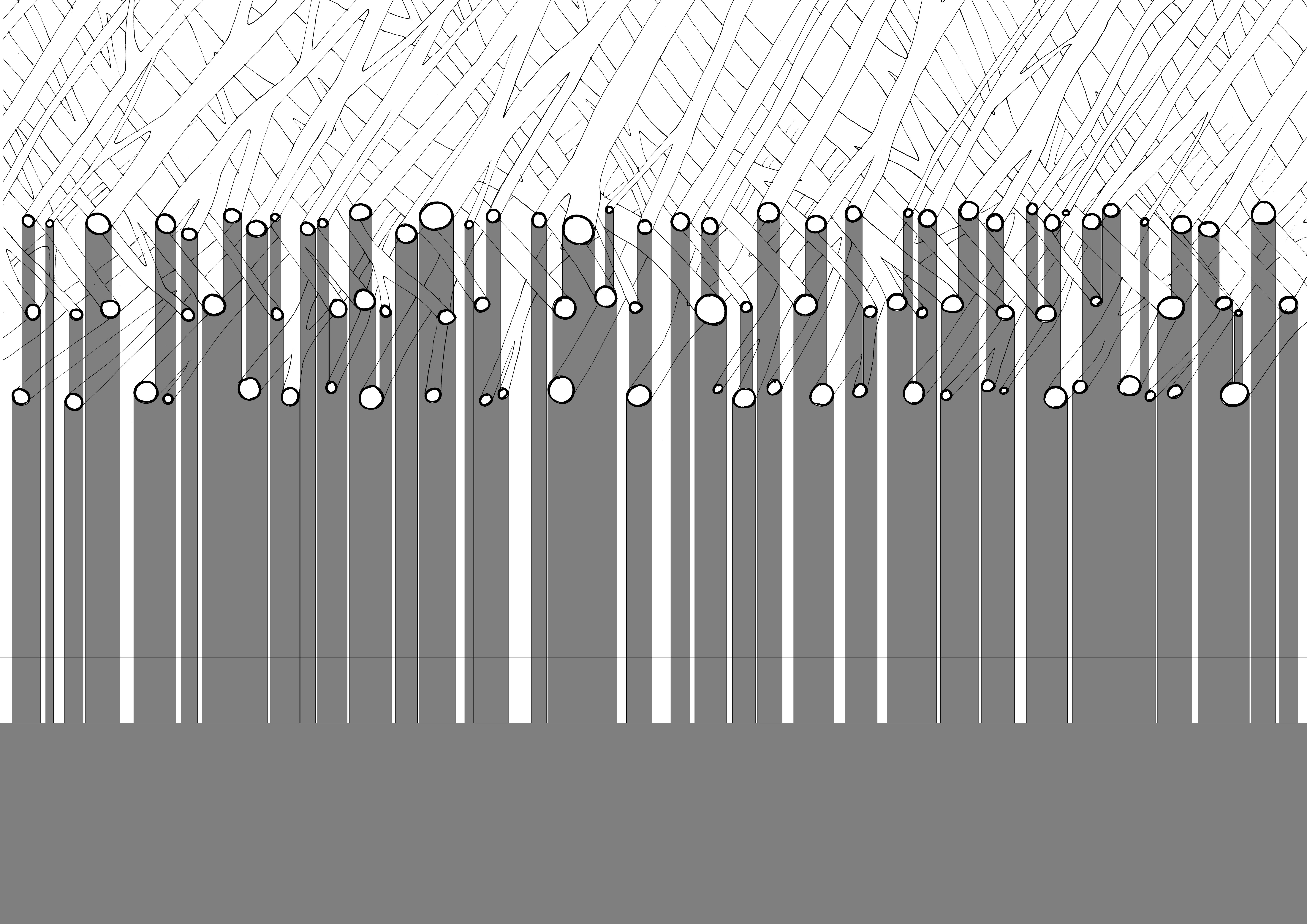 Direct light transmission through adaptive surface